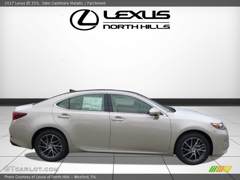 Satin Cashmere Metallic / Parchment 2017 Lexus ES 350