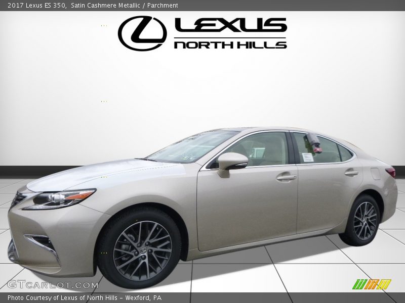 Satin Cashmere Metallic / Parchment 2017 Lexus ES 350
