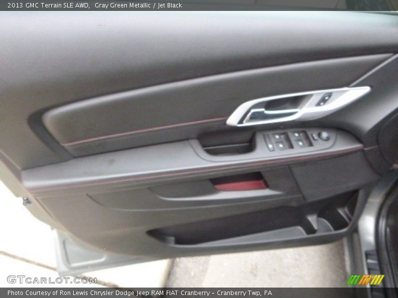 Gray Green Metallic / Jet Black 2013 GMC Terrain SLE AWD