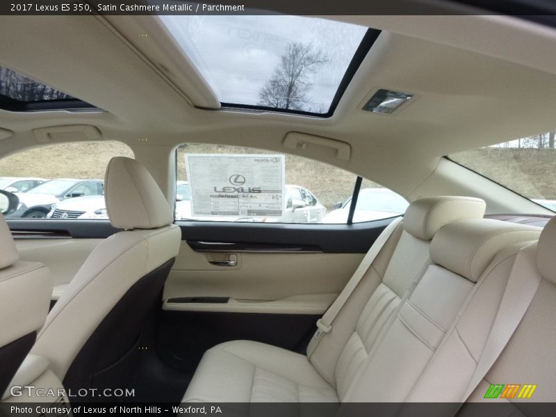 Satin Cashmere Metallic / Parchment 2017 Lexus ES 350