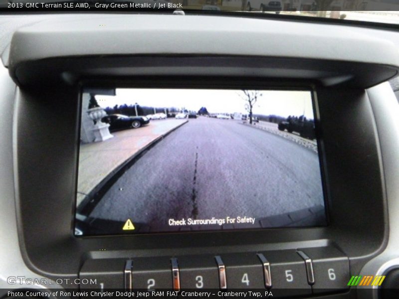 Gray Green Metallic / Jet Black 2013 GMC Terrain SLE AWD