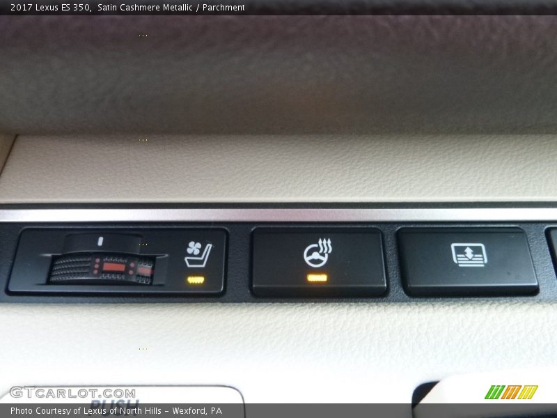 Satin Cashmere Metallic / Parchment 2017 Lexus ES 350