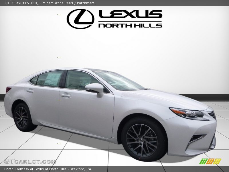 Eminent White Pearl / Parchment 2017 Lexus ES 350