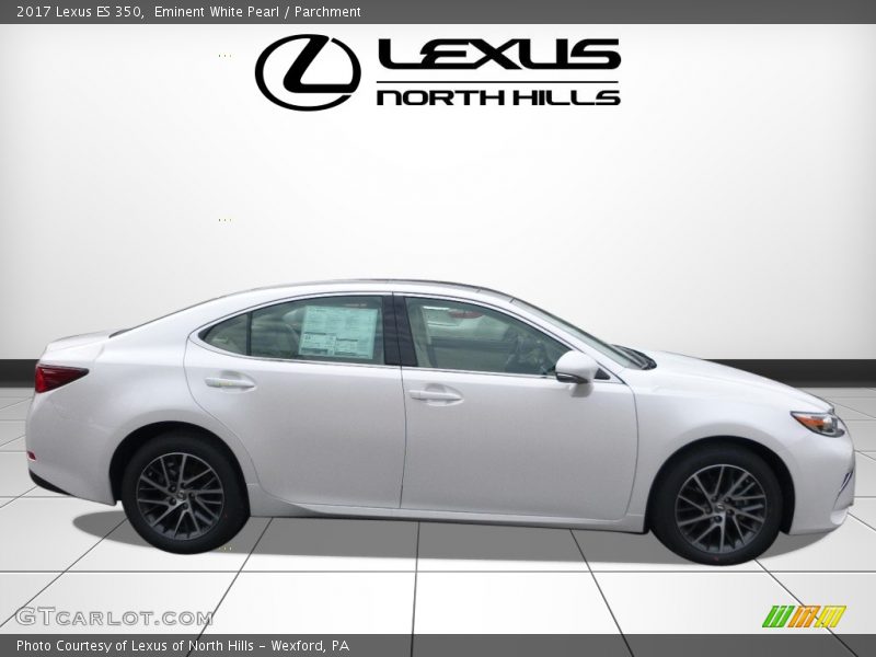 Eminent White Pearl / Parchment 2017 Lexus ES 350
