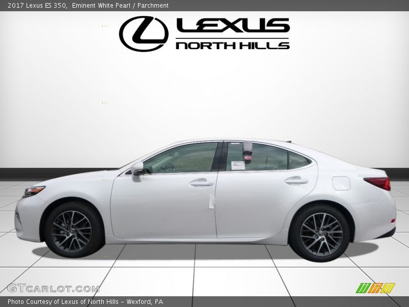 Eminent White Pearl / Parchment 2017 Lexus ES 350