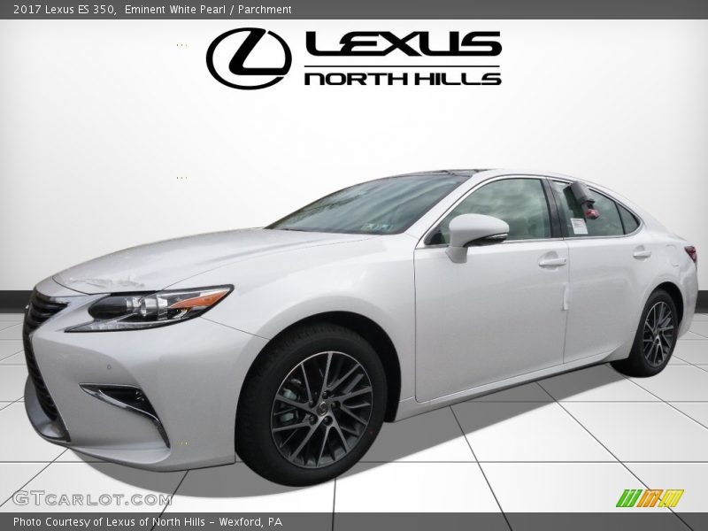 Eminent White Pearl / Parchment 2017 Lexus ES 350