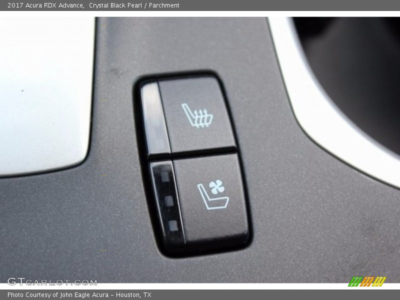 Crystal Black Pearl / Parchment 2017 Acura RDX Advance