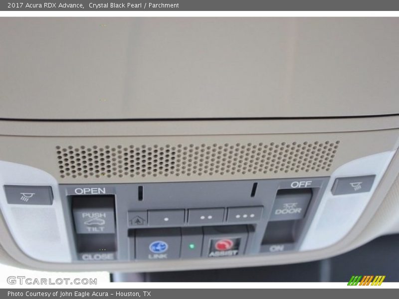 Crystal Black Pearl / Parchment 2017 Acura RDX Advance