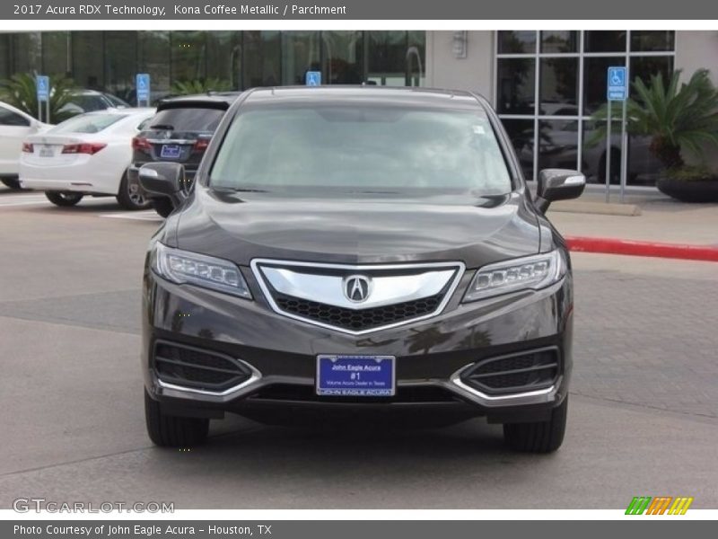 Kona Coffee Metallic / Parchment 2017 Acura RDX Technology