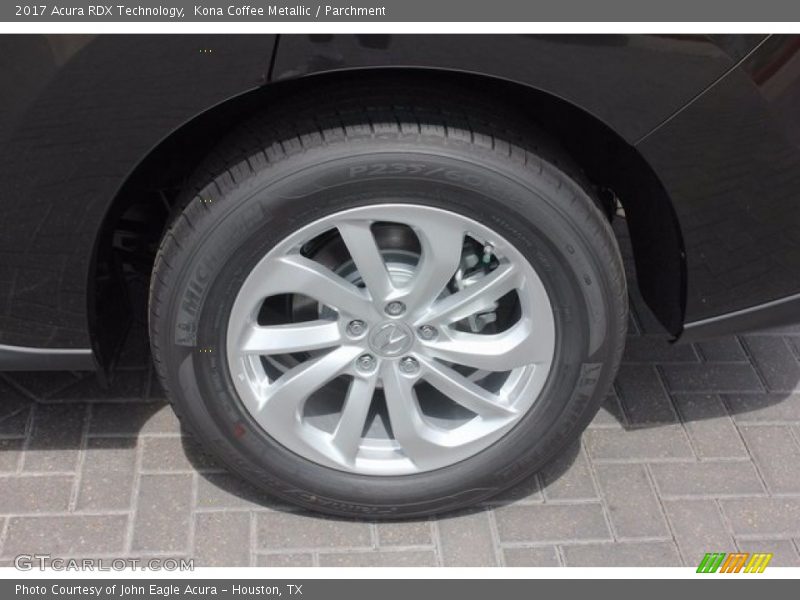 Kona Coffee Metallic / Parchment 2017 Acura RDX Technology