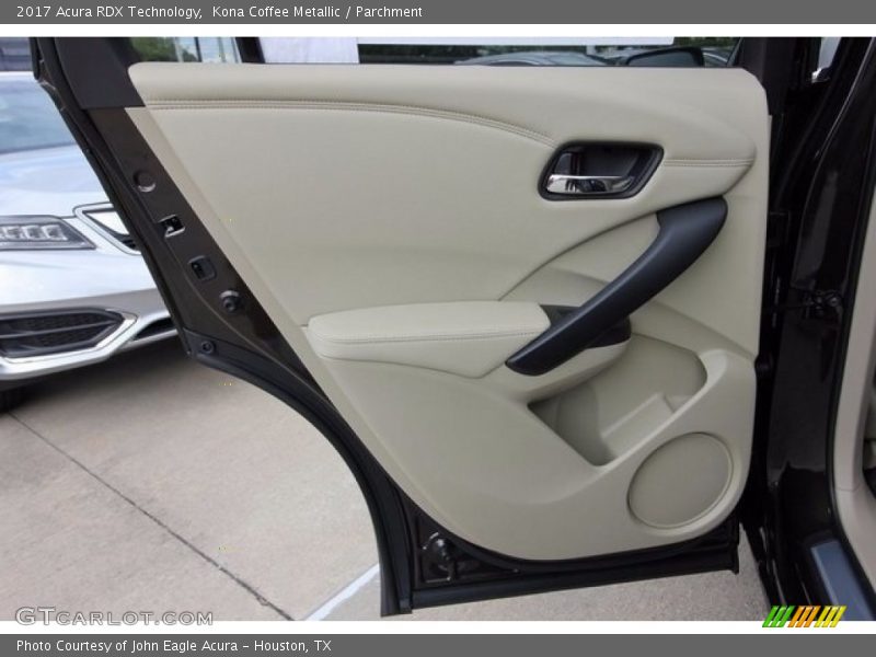 Kona Coffee Metallic / Parchment 2017 Acura RDX Technology