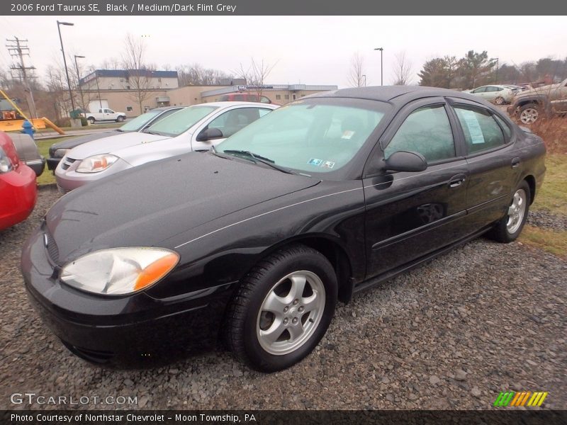 Black / Medium/Dark Flint Grey 2006 Ford Taurus SE