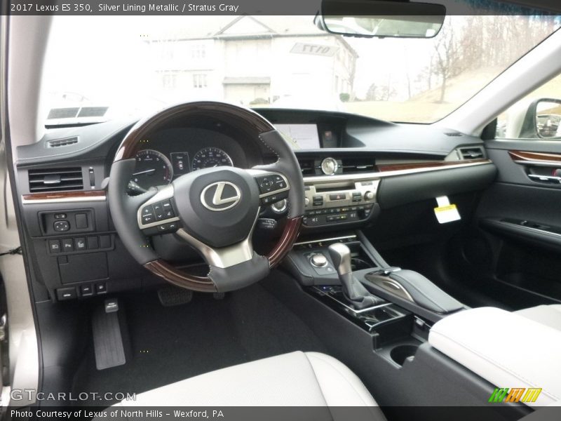  2017 ES 350 Stratus Gray Interior