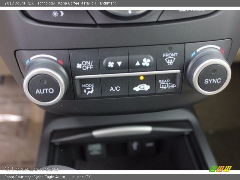 Kona Coffee Metallic / Parchment 2017 Acura RDX Technology