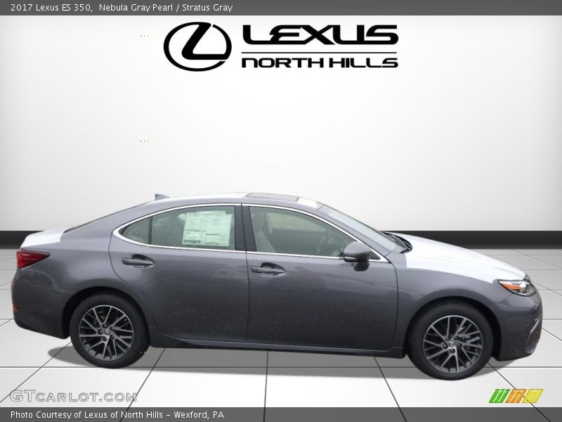 Nebula Gray Pearl / Stratus Gray 2017 Lexus ES 350