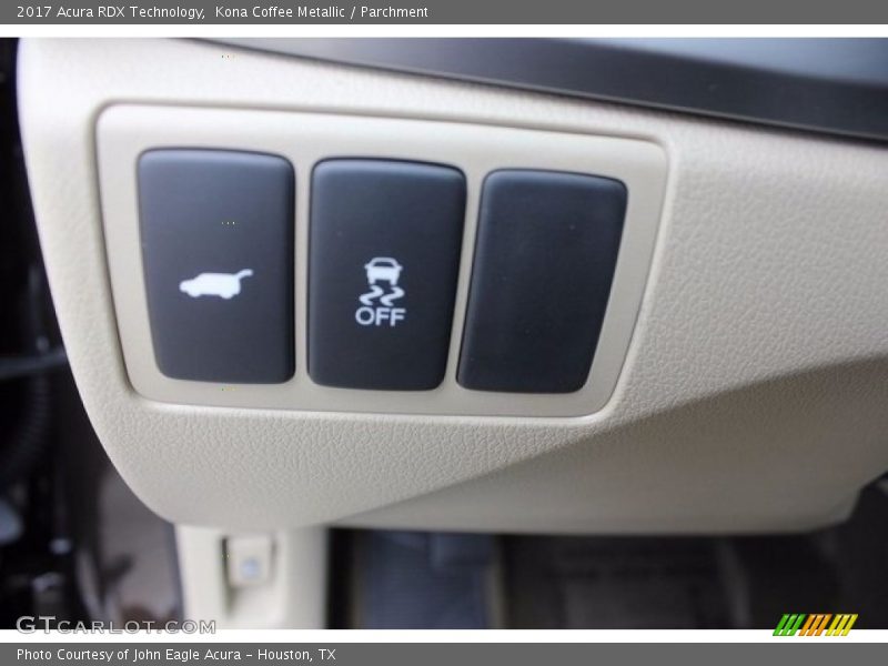 Kona Coffee Metallic / Parchment 2017 Acura RDX Technology