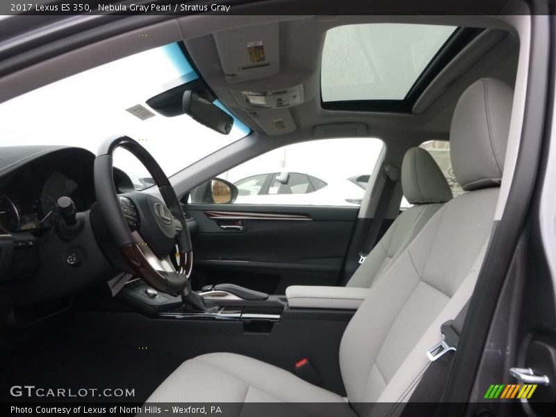 Nebula Gray Pearl / Stratus Gray 2017 Lexus ES 350