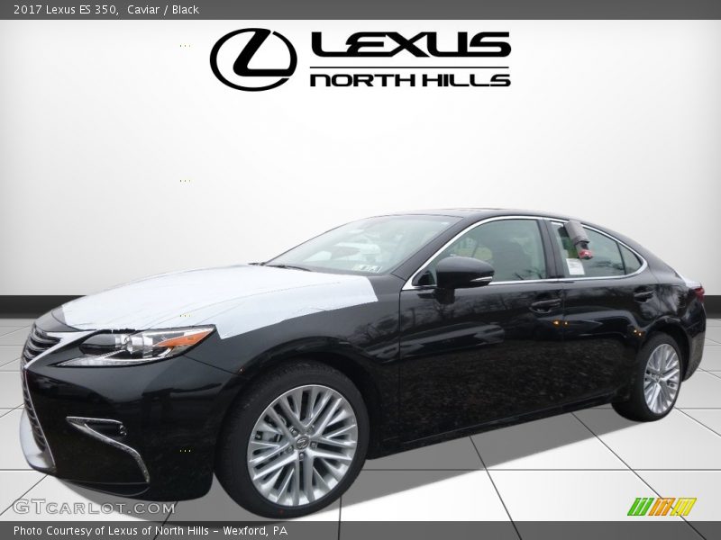 Caviar / Black 2017 Lexus ES 350
