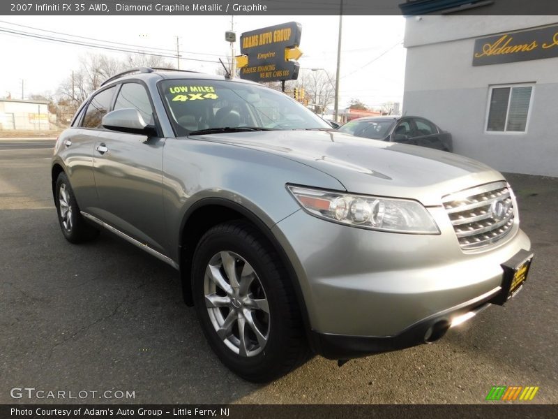 Diamond Graphite Metallic / Graphite 2007 Infiniti FX 35 AWD