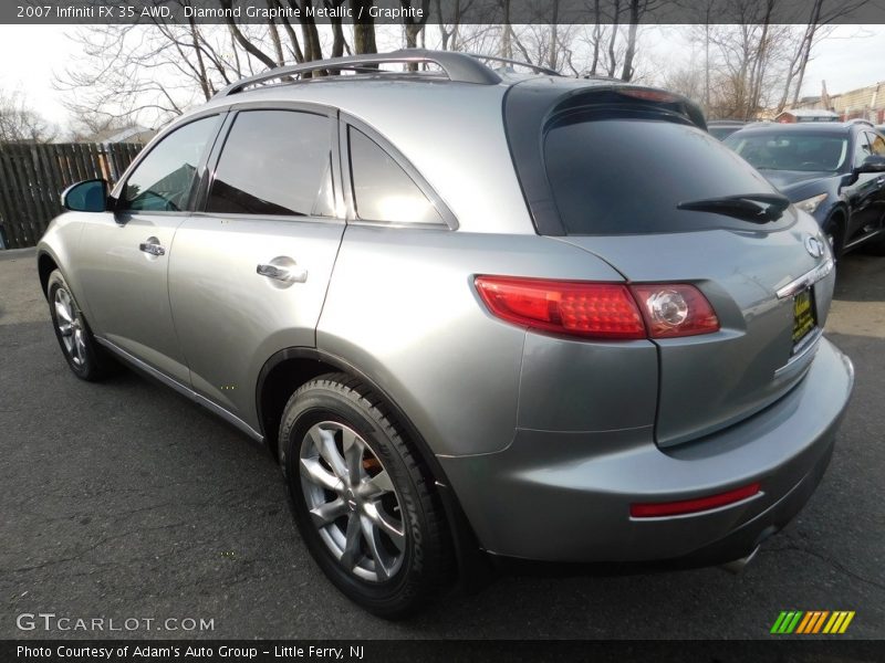 Diamond Graphite Metallic / Graphite 2007 Infiniti FX 35 AWD