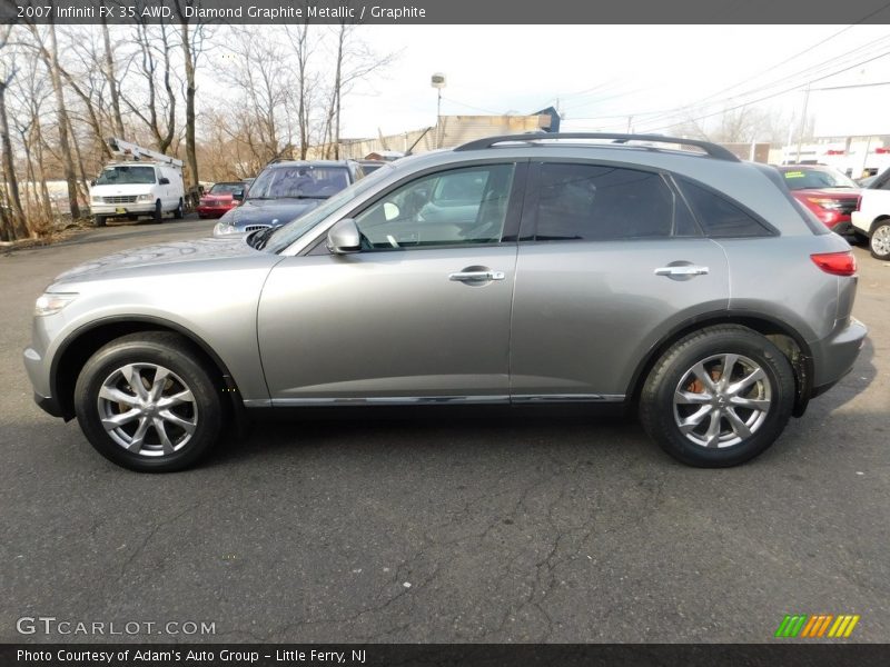 Diamond Graphite Metallic / Graphite 2007 Infiniti FX 35 AWD