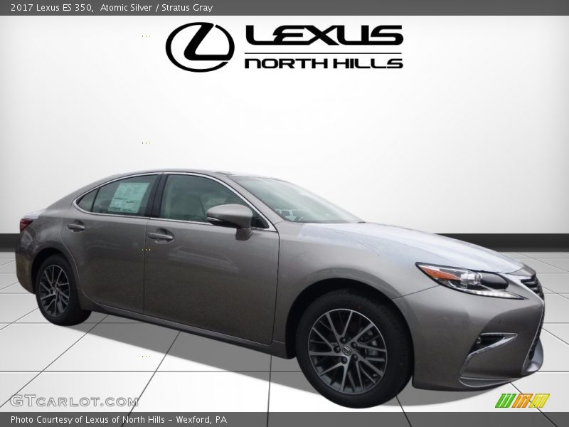 Atomic Silver / Stratus Gray 2017 Lexus ES 350