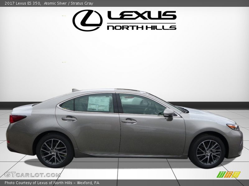Atomic Silver / Stratus Gray 2017 Lexus ES 350