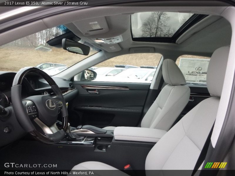 Atomic Silver / Stratus Gray 2017 Lexus ES 350