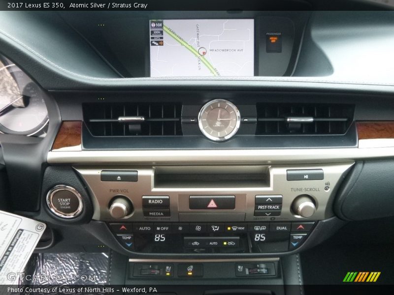 Atomic Silver / Stratus Gray 2017 Lexus ES 350