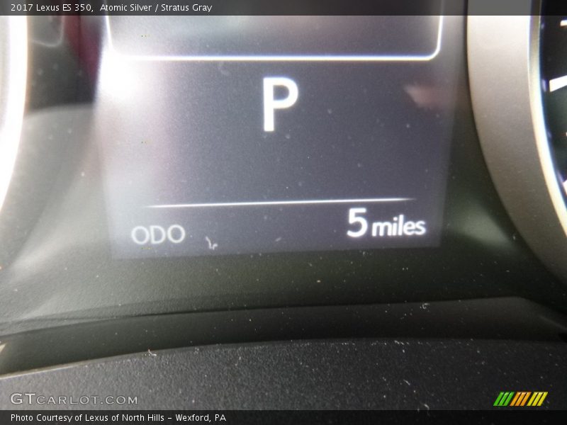 Atomic Silver / Stratus Gray 2017 Lexus ES 350