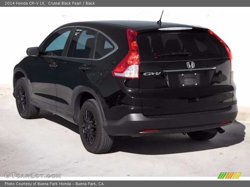 Crystal Black Pearl / Black 2014 Honda CR-V LX