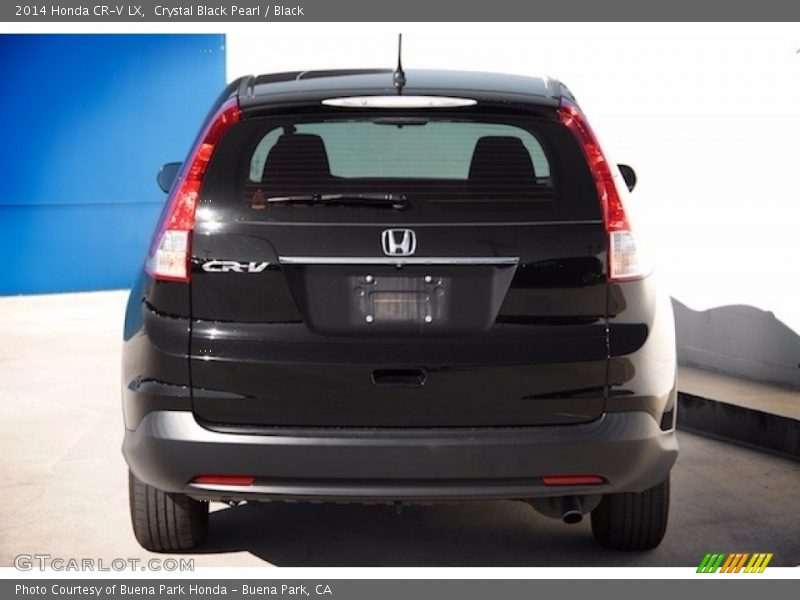 Crystal Black Pearl / Black 2014 Honda CR-V LX