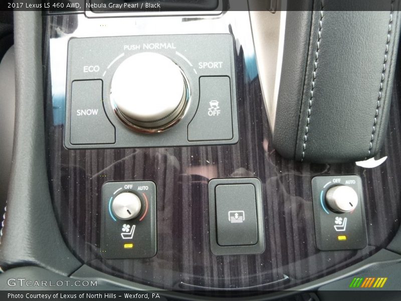 Controls of 2017 LS 460 AWD