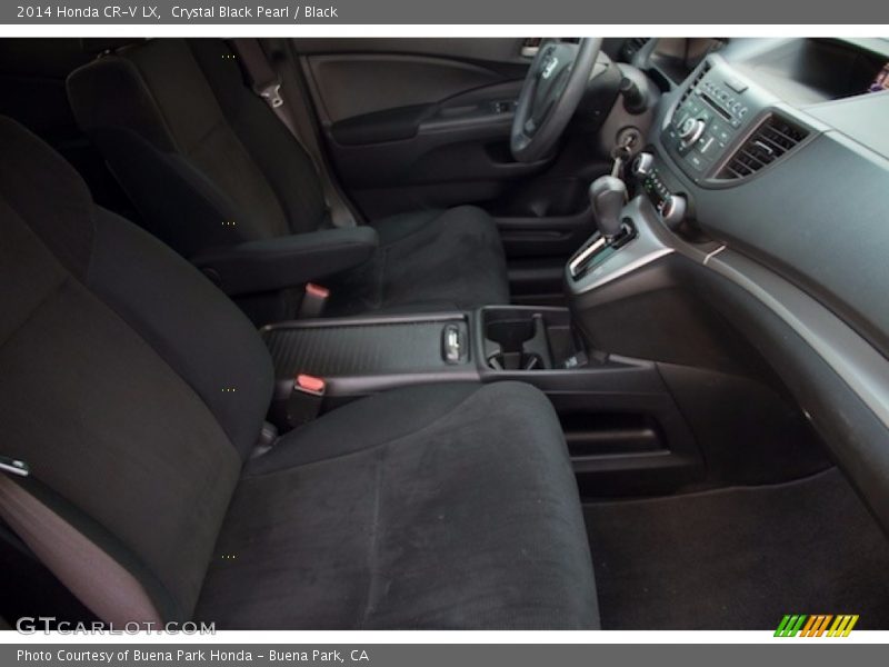 Crystal Black Pearl / Black 2014 Honda CR-V LX