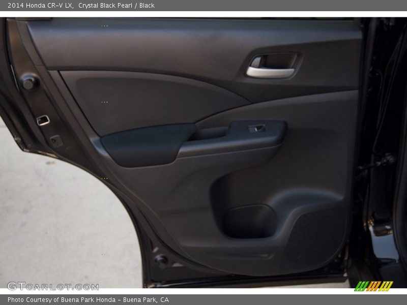 Crystal Black Pearl / Black 2014 Honda CR-V LX