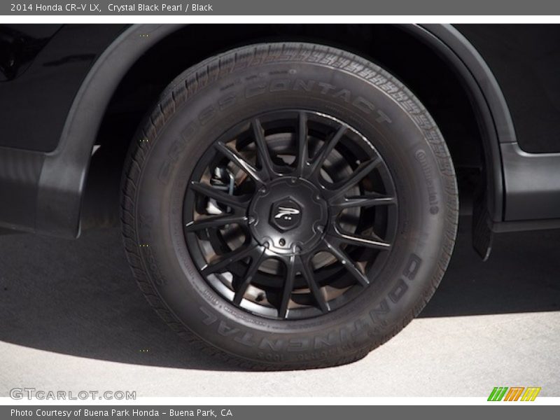 Crystal Black Pearl / Black 2014 Honda CR-V LX