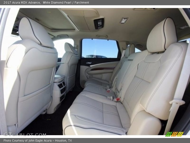 White Diamond Pearl / Parchment 2017 Acura MDX Advance