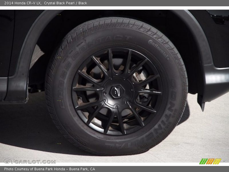 Crystal Black Pearl / Black 2014 Honda CR-V LX