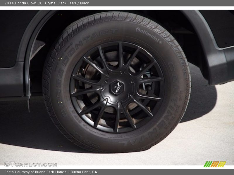 Crystal Black Pearl / Black 2014 Honda CR-V LX