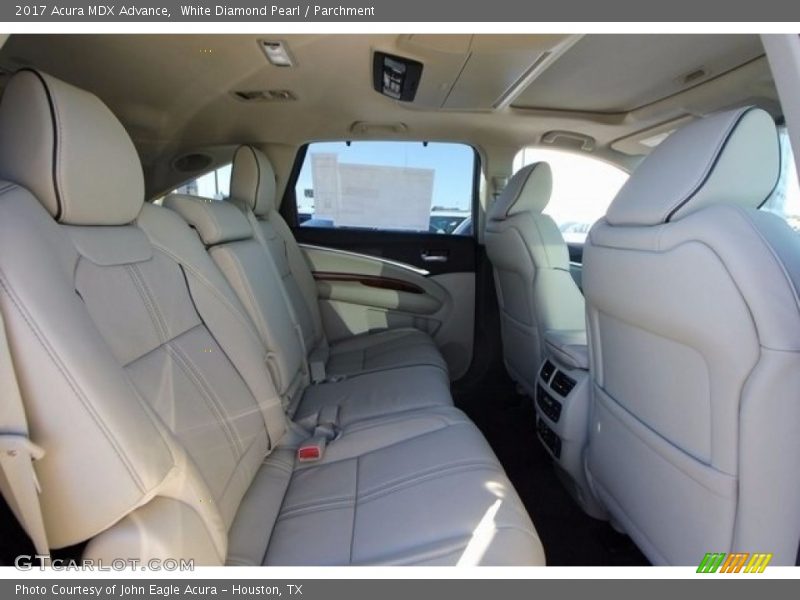 White Diamond Pearl / Parchment 2017 Acura MDX Advance