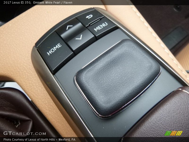 Eminent White Pearl / Flaxen 2017 Lexus ES 350