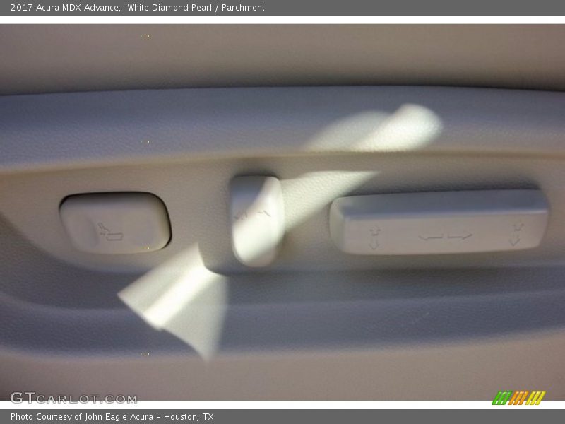 White Diamond Pearl / Parchment 2017 Acura MDX Advance