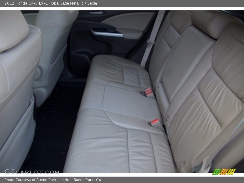 Opal Sage Metallic / Beige 2012 Honda CR-V EX-L