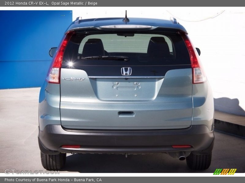 Opal Sage Metallic / Beige 2012 Honda CR-V EX-L
