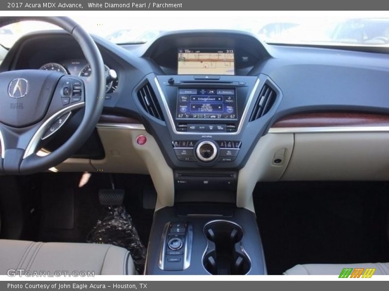 White Diamond Pearl / Parchment 2017 Acura MDX Advance