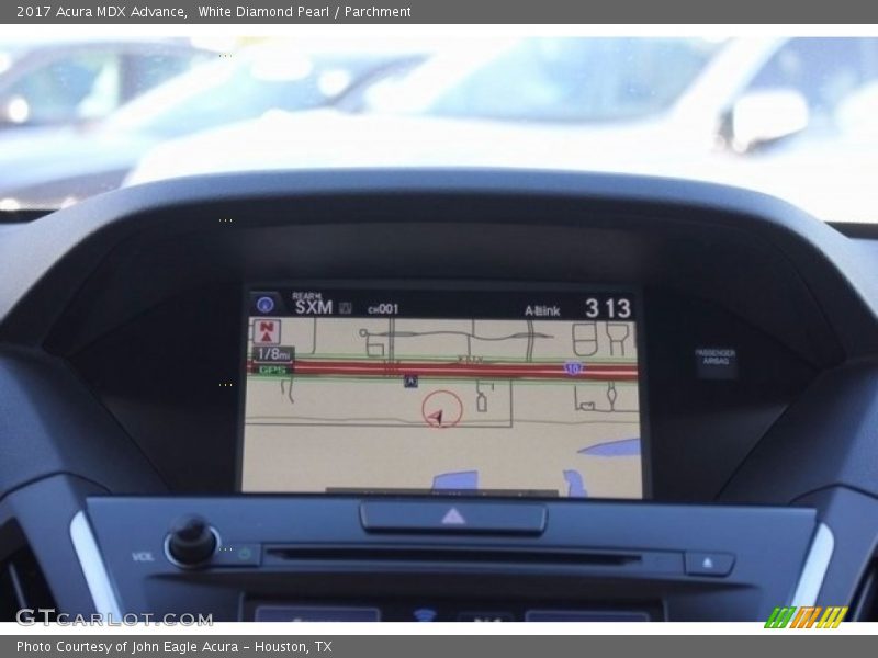White Diamond Pearl / Parchment 2017 Acura MDX Advance