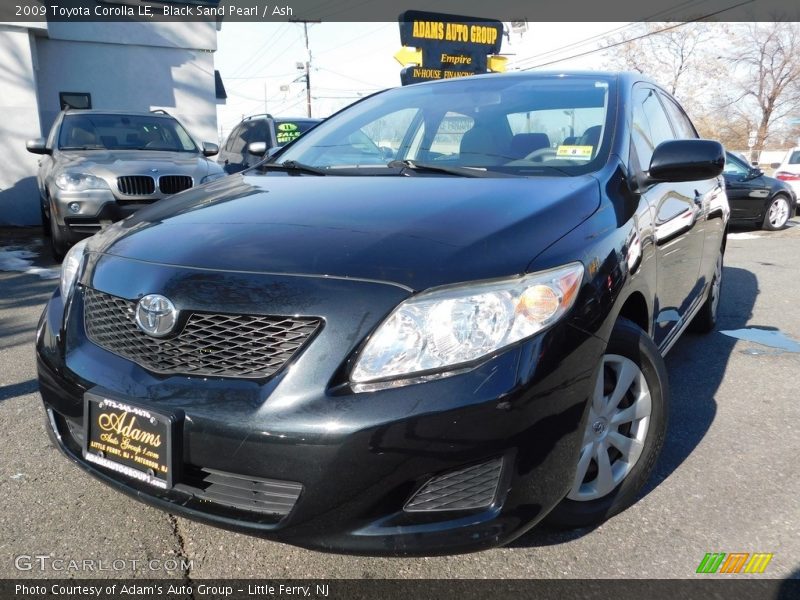Black Sand Pearl / Ash 2009 Toyota Corolla LE