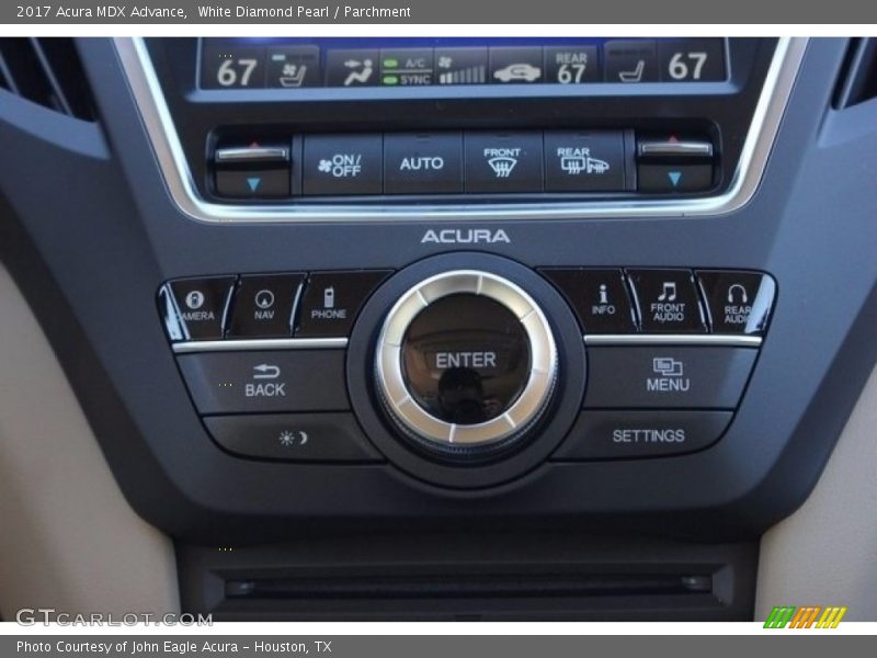 White Diamond Pearl / Parchment 2017 Acura MDX Advance
