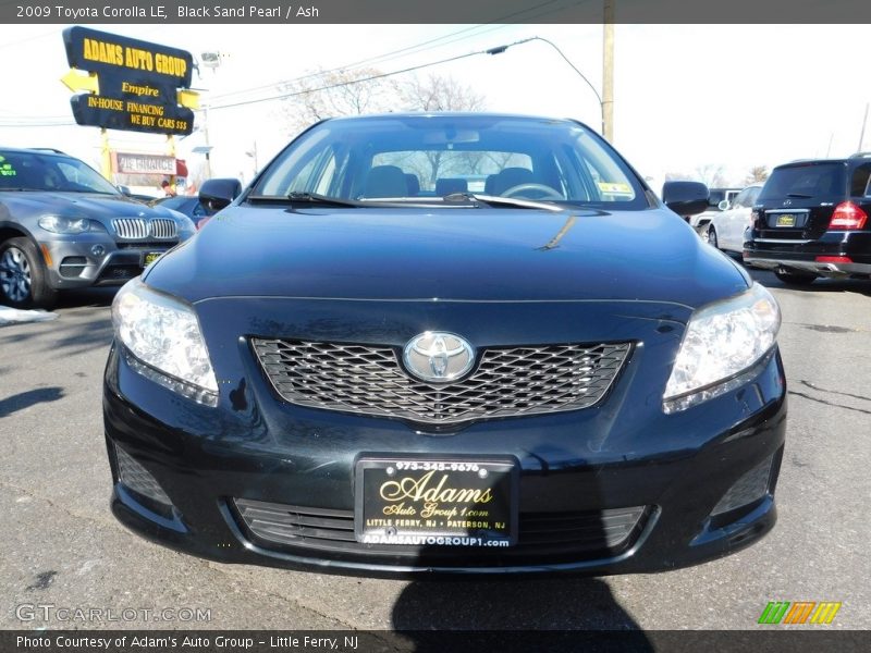 Black Sand Pearl / Ash 2009 Toyota Corolla LE