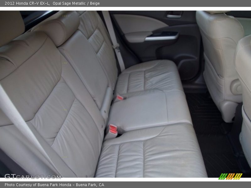 Opal Sage Metallic / Beige 2012 Honda CR-V EX-L